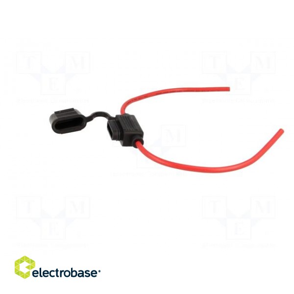 Fuse acces: fuse holder | fuse: 19mm | 30A | on cable | Leads: 2 leads фото 4