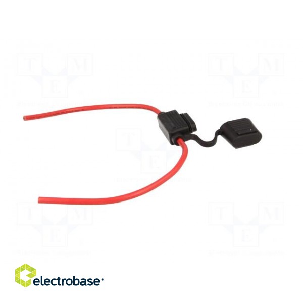 Fuse acces: fuse holder | fuse: 19mm | 30A | on cable | Leads: 2 leads фото 8