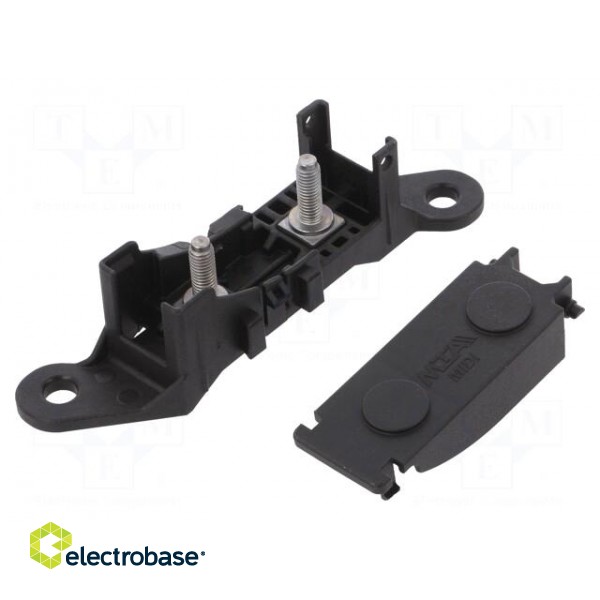 Fuse acces: fuse holder with cover | fuse: 40mm | screw,push-in фото 1