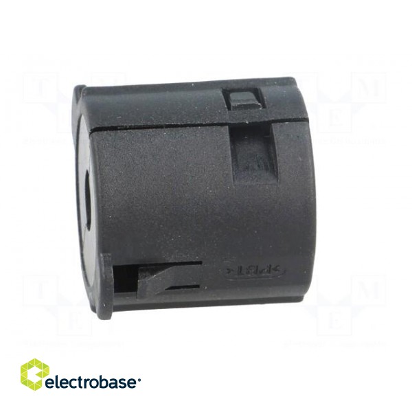 Fuse acces: tube retainer | Colour: black | Mat: PBT paveikslėlis 7