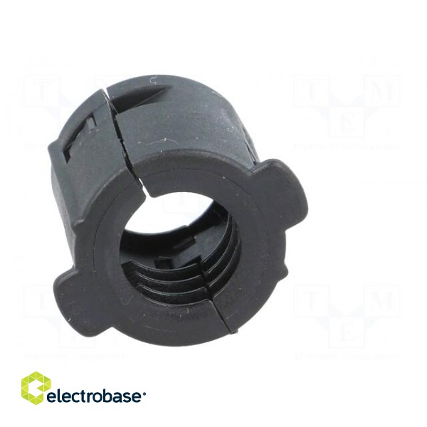 Fuse acces: tube retainer | Colour: black | Mat: PBT paveikslėlis 5
