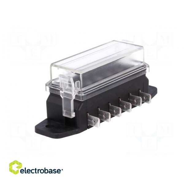 Fuse boxes | 19mm | 100A | screw,push-in | Leads: connectors 6,3mm image 2