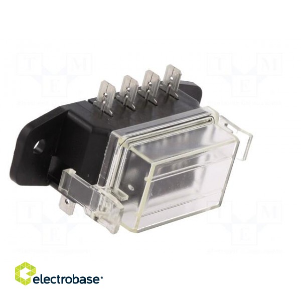 Fuse acces: fuse boxes | fuse: 19mm | 80A | screw,push-in | Body: black image 3