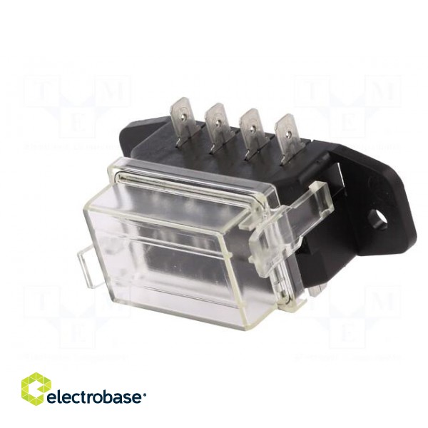 Fuse boxes | 19mm | 80A | screw,push-in | Leads: connectors 6,3mm image 5
