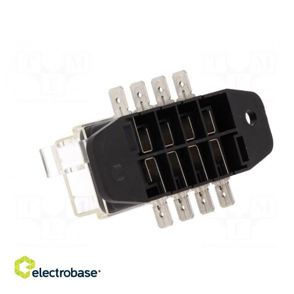 Fuse acces: fuse boxes | fuse: 19mm | 80A | screw,push-in | Body: black image 7