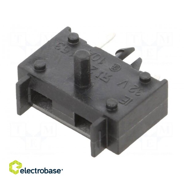 Fuse holder | 10.9mm | 15A | THT | UL94V-0 | 32V paveikslėlis 1