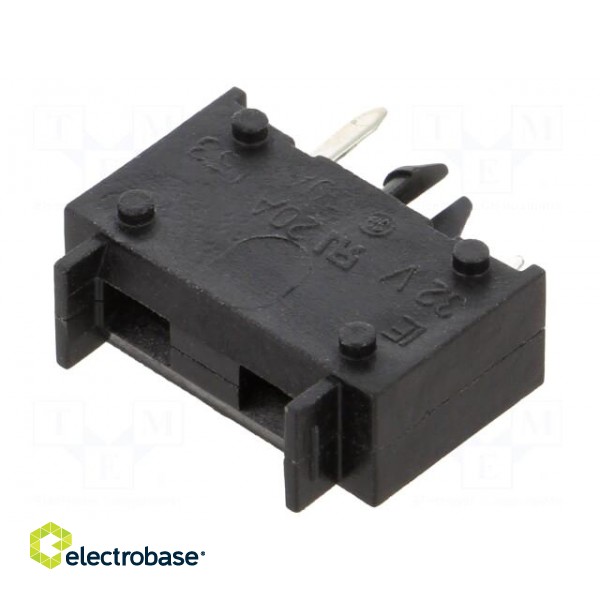 Fuse holder | 10.9mm | 20A | PCB | UL94V-0 | 32V