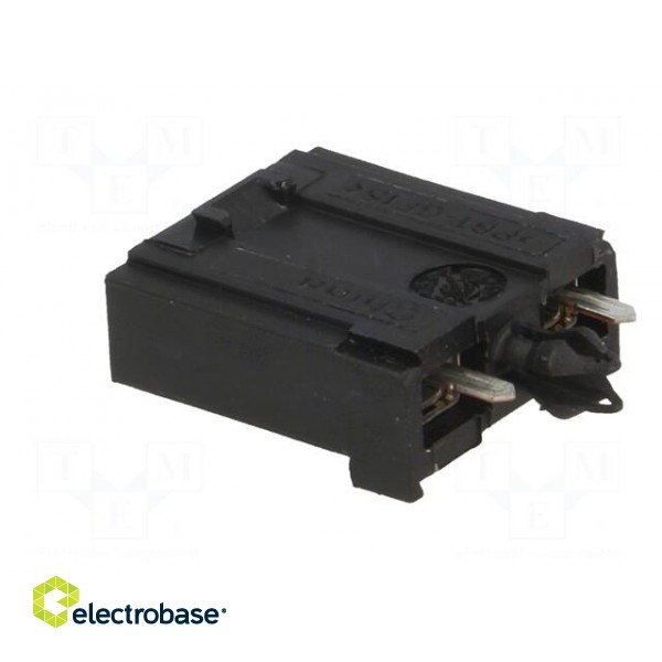 Fuse acces: fuse holder | fuse: 10,9mm | THT | max.130°C | 125V image 5