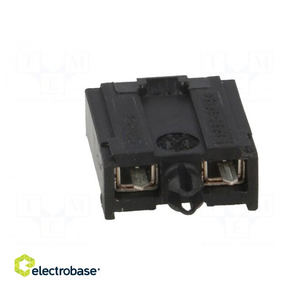 Fuse acces: fuse holder | fuse: 10,9mm | THT | max.130°C | 125V paveikslėlis 6