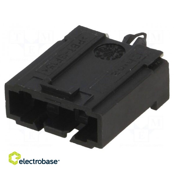 Fuse acces: fuse holder | fuse: 10,9mm | THT | max.130°C | 125V фото 2