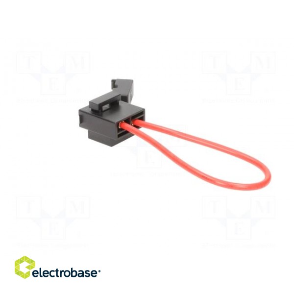 Fuse acces: fuse holder | fuse: 19mm | 20A | on cable | Leads: 2 leads paveikslėlis 5