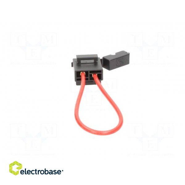 Fuse acces: fuse holder | fuse: 19mm | 20A | on cable | Leads: 2 leads paveikslėlis 6