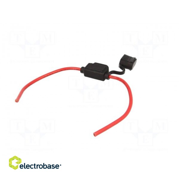 Fuse acces: fuse holder | fuse: 19mm | 30A | on cable | Leads: 2 leads фото 7
