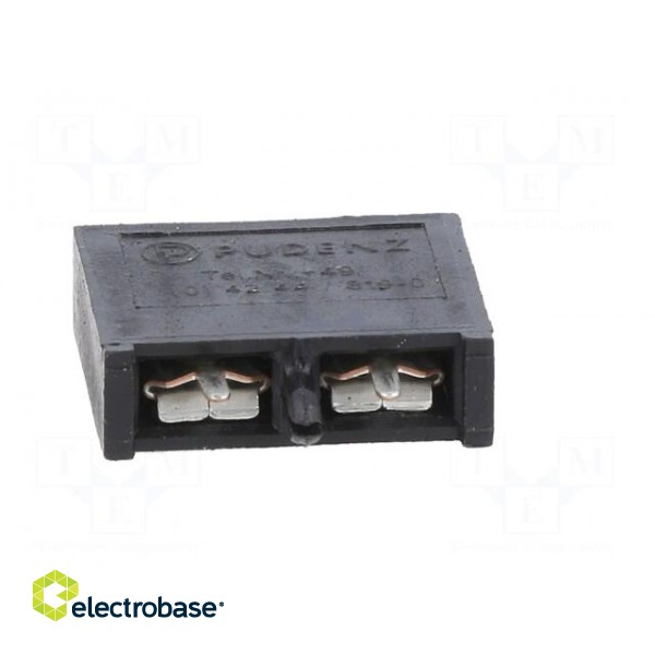 Fuse holder | 19mm | soldered,spring terminals | max.130°C | UL94V-0 фото 5
