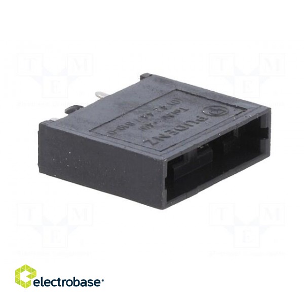 Fuse holder | 19mm | soldered,spring terminals | max.130°C | UL94V-0 image 8