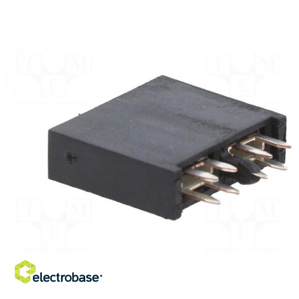 Fuse holder | 19mm | soldered,spring terminals | max.130°C | UL94V-0 paveikslėlis 4