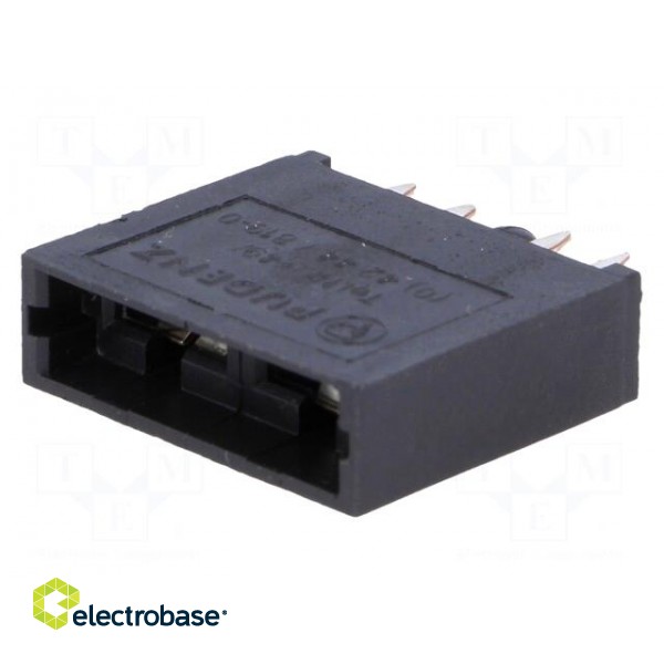 Fuse acces: fuse holder | fuse: 19mm | THT | max.130°C | 80V image 1