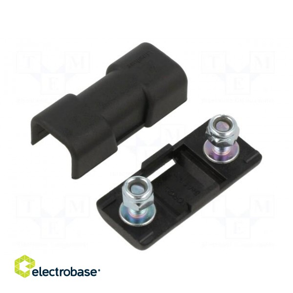 Fuse holder | 200A | Leads: solder lugs M5 | UL94V-0 | 32V