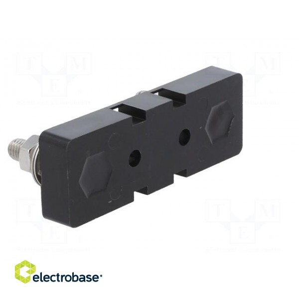 Fuse holder | 80.6x22.1x8.3mm | 200A | screw | Leads: M8 screws image 6