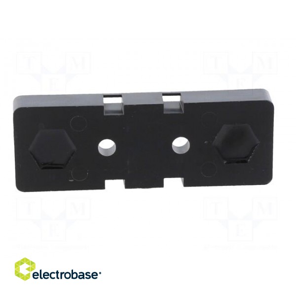 Fuse holder | 80.6x22.1x8.3mm | 200A | screw | Leads: M8 screws image 7