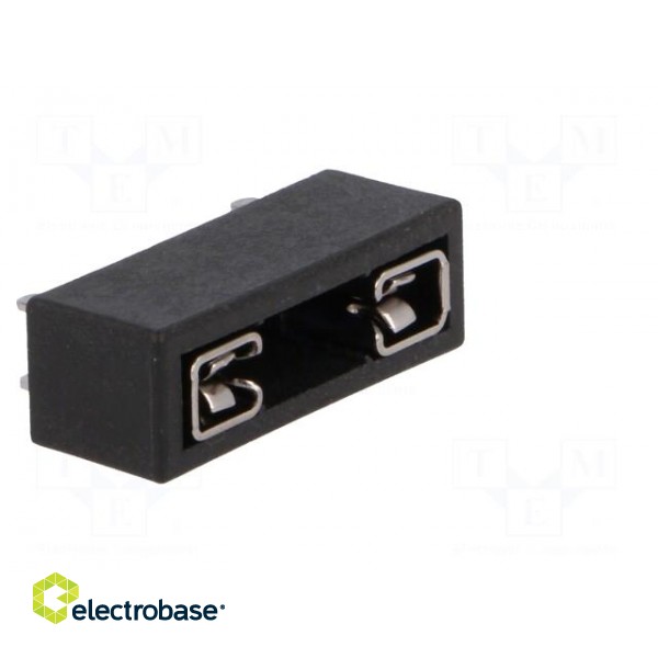 Fuse acces: fuse holder | 20A | PCB,THT,vertical | Contacts: brass paveikslėlis 8