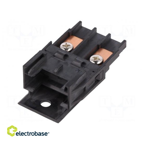 Fuse holder | 29mm | 60A | on cable | Leads: screw M5 | -25÷85°C | 32V image 1