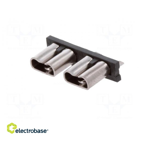 Fuse acces: fuse holder | 30A | Contacts: brass | -50÷145°C | UL94V-0 image 2