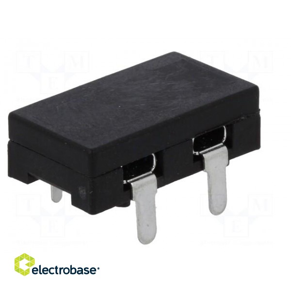 Fuse holder | 30A | PCB,vertical,THT | Contacts: brass | -50÷145°C image 2