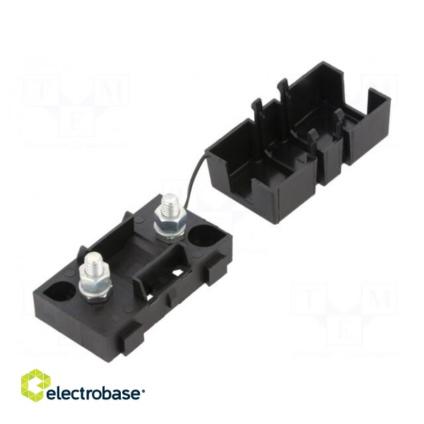 Fuse acces: fuse holder | fuse: 40mm | 200A | on cable | Colour: black image 2