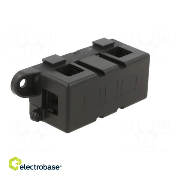 Fuse holder with cover | 500A | screw | Leads: M8 screws | 32V image 8