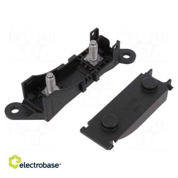 Fuse acces: fuse holder with cover | fuse: 68,6mm | screw,push-in