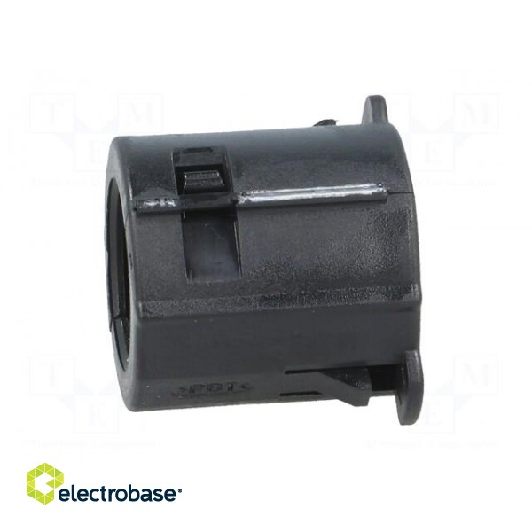 Fuse acces: tube retainer | Colour: black | Mat: PBT image 3