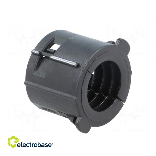 Fuse acces: tube retainer | Colour: black | Mat: PBT фото 4