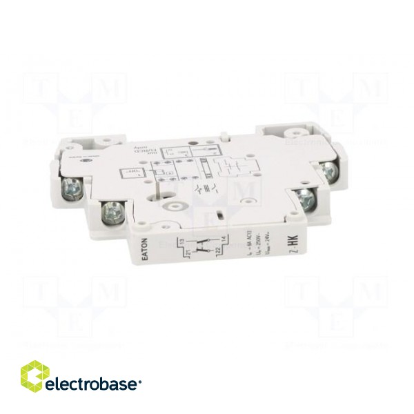 Auxiliary contacts | NC + NO | for DIN rail mounting image 9