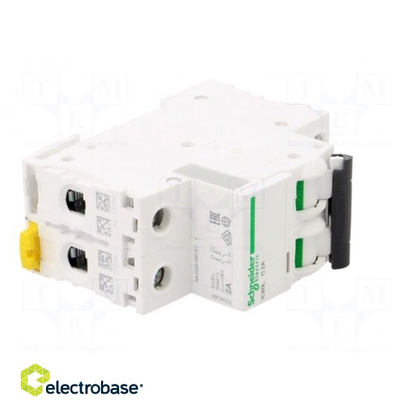 Circuit breaker | 230/400VAC | 100÷144VDC | Inom: 2A | Poles: 2 | 15kA image 8