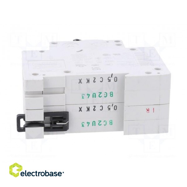 Circuit breaker | 230/400VAC | Inom: 0.5A | Poles: 2 | Charact: C | 15kA image 5