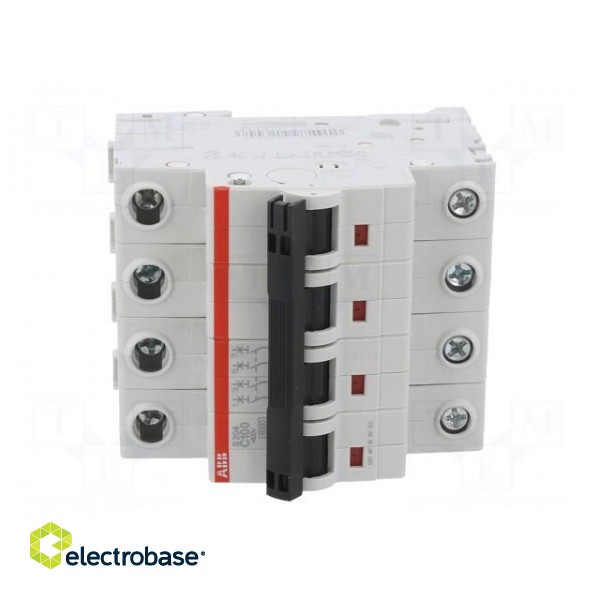 Circuit breaker | 230/400VAC | Inom: 100A | Poles: 1 | Charact: C | 6kA image 9
