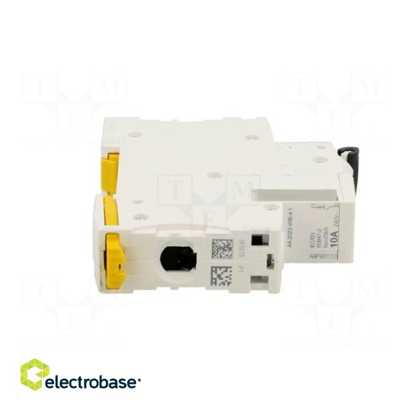 Circuit breaker | 230/400VAC | Inom: 10A | Poles: 1 | Charact: B | 15kA image 7