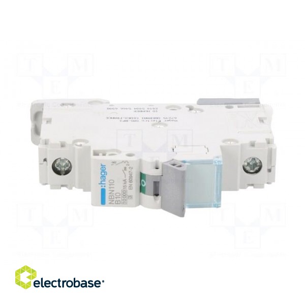 Circuit breaker | 230/400VAC | Inom: 10A | Poles: 1 | Charact: B | 10kA image 9