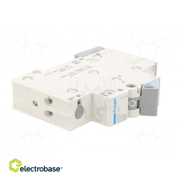 Circuit breaker | 230/400VAC | Inom: 10A | Poles: 1 | Charact: B | 6kA image 8