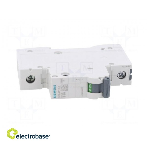 Circuit breaker | 230/400VAC | Inom: 10A | Poles: 1 | Charact: B | 10kA image 9