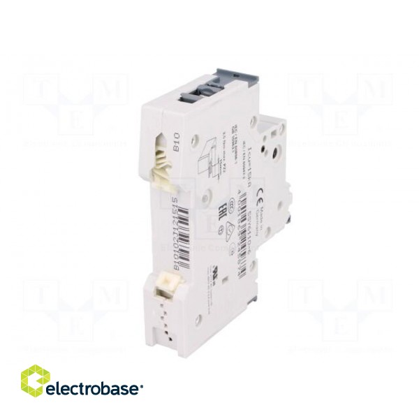 Circuit breaker | 230/400VAC | Inom: 10A | Poles: 1 | Charact: B | 6kA image 6