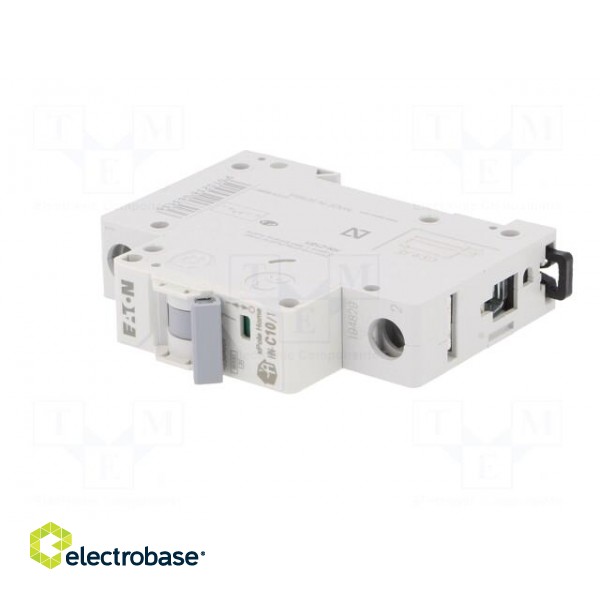 Circuit breaker | 230/400VAC | Inom: 10A | Poles: 1 | Charact: C | 6kA image 2