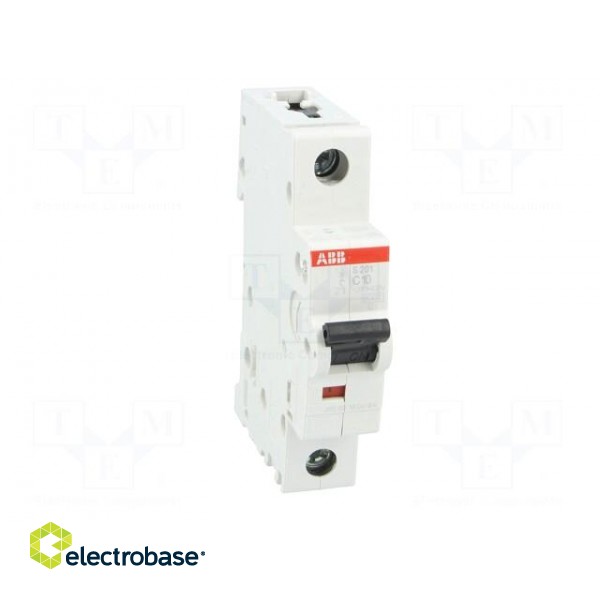 Circuit breaker | 230/400VAC | Inom: 10A | Poles: 1 | Charact: C | 6kA image 9