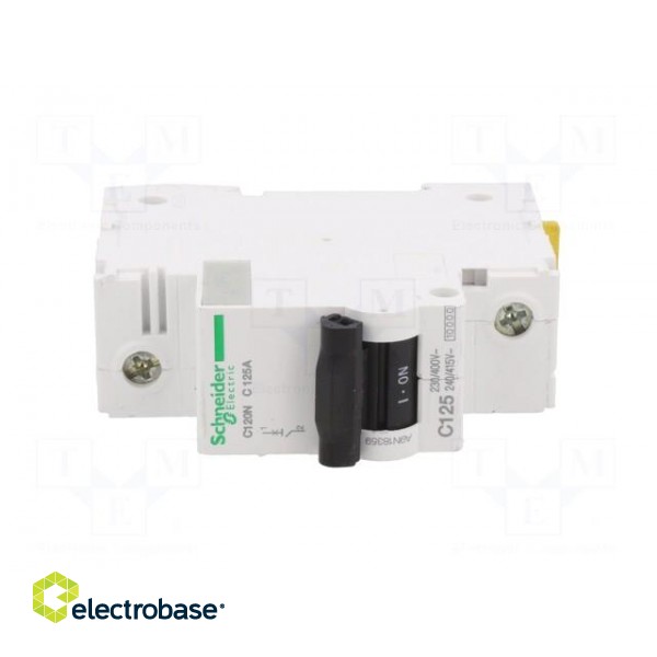 Circuit breaker | 230/400VAC | Inom: 125A | Poles: 1 | Charact: C | 10kA image 9