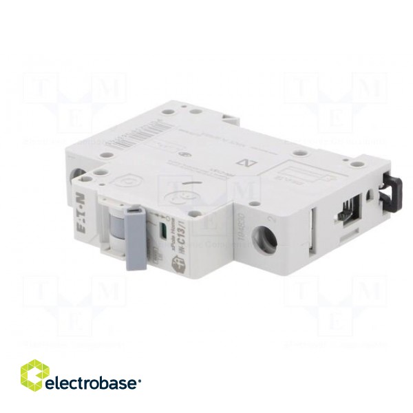 Circuit breaker | 230/400VAC | Inom: 13A | Poles: 1 | DIN | Charact: C image 2