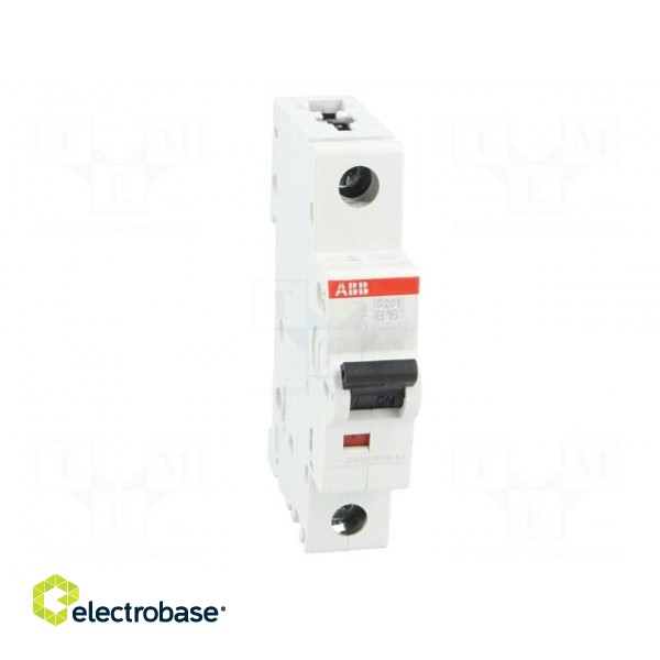 Circuit breaker | 230VAC | Inom: 16A | Poles: 1 | DIN | Charact: B | 6kA image 9