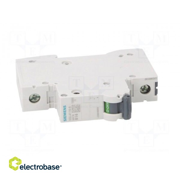 Circuit breaker | 230/400VAC | Inom: 16A | Poles: 1 | Charact: B | 10kA image 9