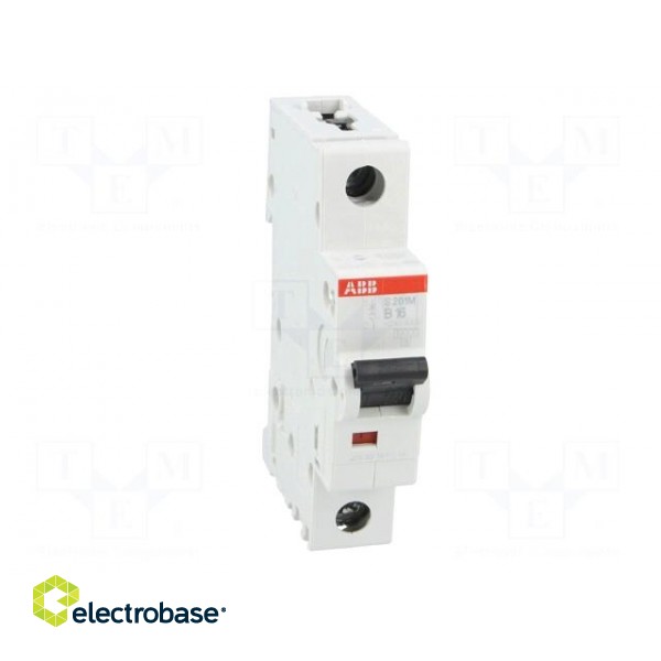 Circuit breaker | 230VAC | Inom: 16A | Poles: 1 | DIN | Charact: B | 10kA image 9