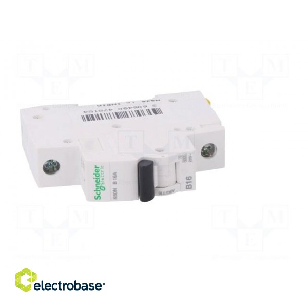 Circuit breaker | 230VAC | 16A | Poles: 1 | DIN | Charact: B image 9